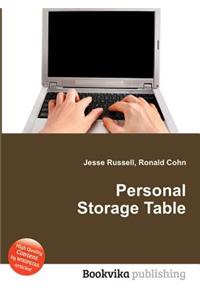 Personal Storage Table