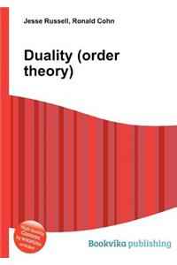 Duality (Order Theory)