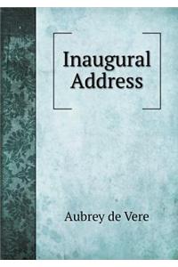 Inaugural Address