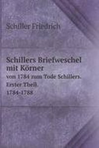 Schillers Briefweschel mit Korner