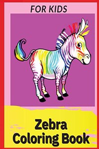 Zebra Coloring Book For Kids
