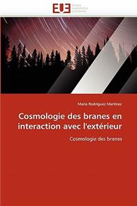 Cosmologie Des Branes En Interaction Avec l''ext�rieur