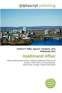 Haldimand Affair