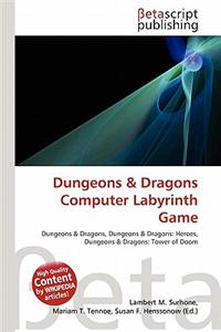 Dungeons & Dragons Computer Labyrinth Game