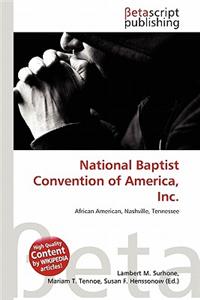 National Baptist Convention of America, Inc.