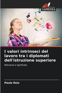 I valori intrinseci del lavoro tra i diplomati dell'istruzione superiore