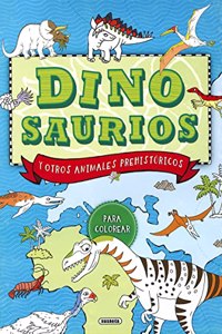 Dinosaurios y otros animales prehistoricos para colorear