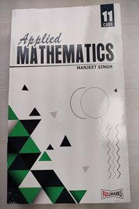 MANJEET SINGH APPLIED MATHEMATICS CLASS 11 CBSE (2023-24)
