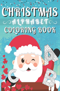 Christmas Alphabet Coloring Book