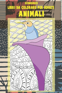 Libri da colorare per adulti - Economico - Animali