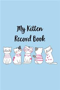 My Kitten Record Book