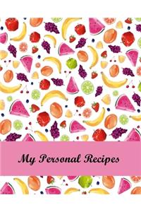 My Personal Recipes
