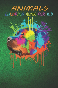 Animal Coloring Book For Kids