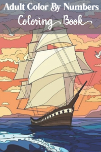 Adult Color by numbers coloring book
