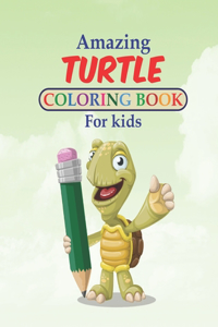 Turtle coloring Book For Kids