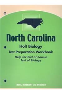 North Carolina Holt Biology Test Preparation Workbook