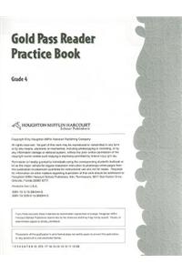 Gold Pass Reader Practice Book, Grade 4