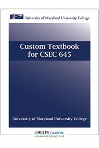 Custom Textbook for CSEC 645