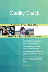 Quality Check A Complete Guide - 2020 Edition