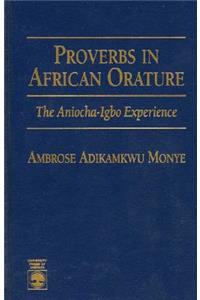 Proverbs in African Orature