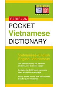 Pocket Vietnamese Dictionary: Vietnamese-English English-Vietnamese