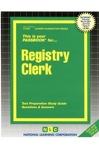 Registry Clerk