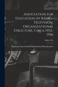 Association for Education by Radio-Television, Organizational Structure, Circa 1952-1956