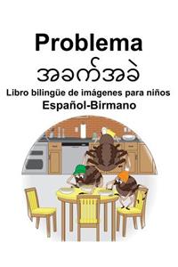 Español-Birmano Problema bilingüe de imágenes para niños