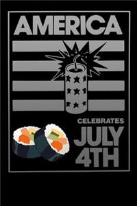 America celebrates july 4th