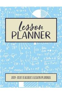 Lesson Planner 2019 - 2020 Teacher's Lesson Planner