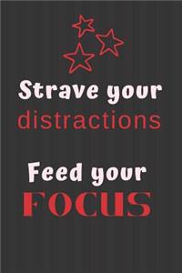 Starve Your Distractions Feed your FOCUS