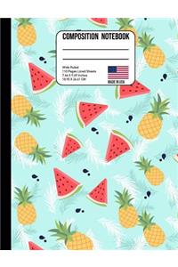 Composition Notebook Wide Ruled