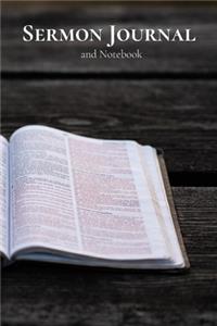 Sermon Journal and Notebook