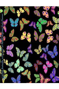Colorful Butterfly 2019-2020 18 Month Academic Year Planner