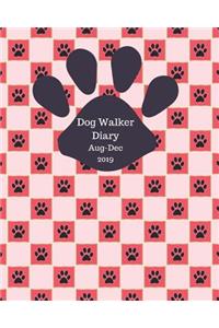 Dog Walker Diary Aug Dec 2019