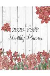 2020-2022 Monthly Planner