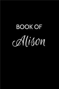 Book of Alison