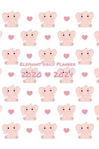 Elephant Daily Planner 2020-2024
