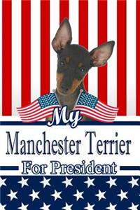 My Manchester Terrier for President