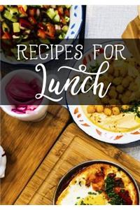 Recipes for Lunch