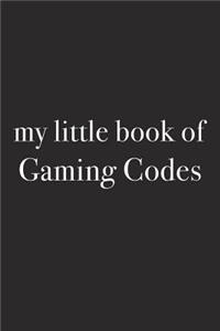 My Little Book of Gaming Codes