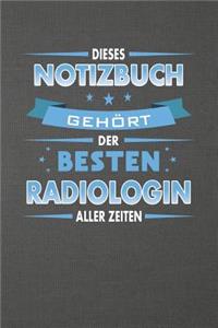 Dieses Notizbuch Gehört Der Besten Radiologin Aller Zeiten