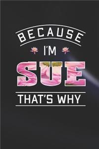 Because I'm Sue That's Why