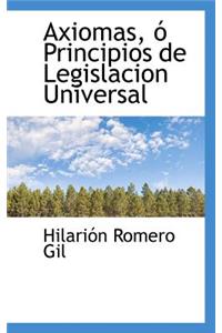 Axiomas, O Principios de Legislacion Universal