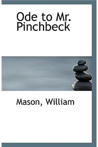 Ode to Mr. Pinchbeck