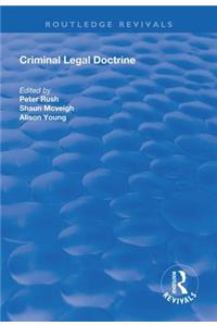 Criminal Legal Doctrine