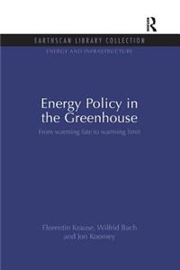 Energy Policy in the Greenhouse
