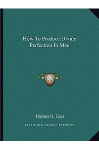 How To Produce Divine Perfection In Man