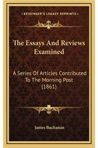 The Essays and Reviews Examined
