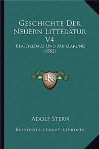 Geschichte Der Neuern Litteratur V4